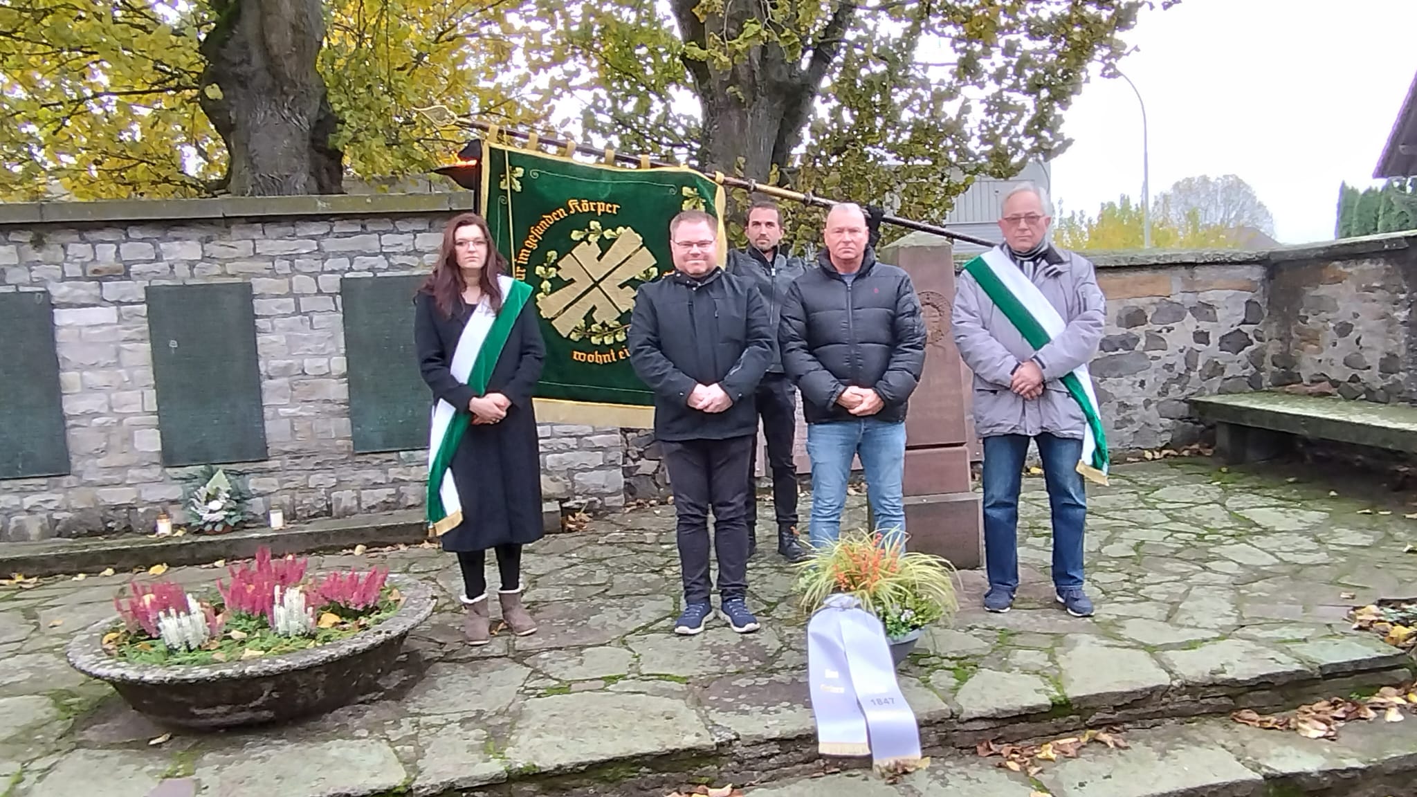Kranzniederlegung Volkstrauertag 2024